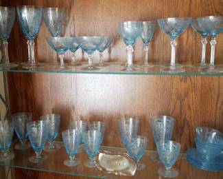 Fostoria Blue Versailles More