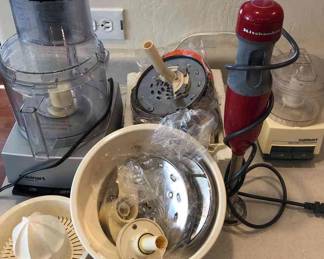 Cuisinart Food Processors Kitchen Aid Emersion Blender