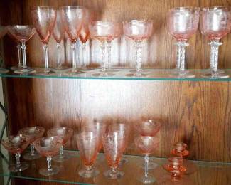 Fostoria June Pink Versailles More