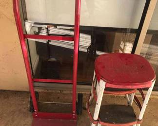 Vintage Stepstool Dolly