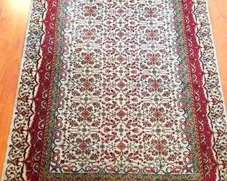 Red Cream Persian Rug