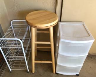 Bar Stool Storage