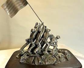 Pewter Iwo Jima casting 