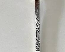 Sterling spoon, violet