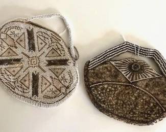 Beaded bags,