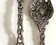 High relief salad set