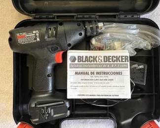 Black and Decker drill