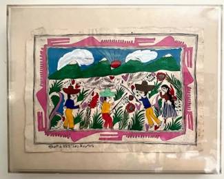 Mexican paper folk art