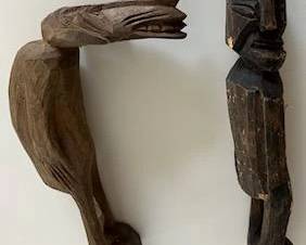 Carved figures