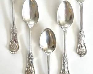 Sterling teaspoons