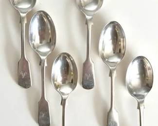 Sterling teaspoons