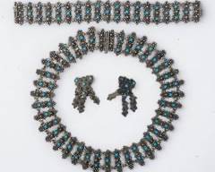 Etruscan Silver Turquoise Jewelry 