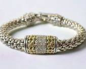 Gabrielle Bruno 14K Sterling Bracelet