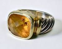 David Yurman 14K Sterling Ring