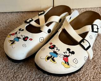 Disney leather clogs (size 9)