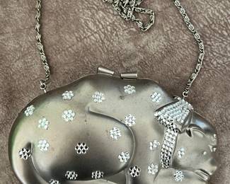 Daniel Ames silver metal purse