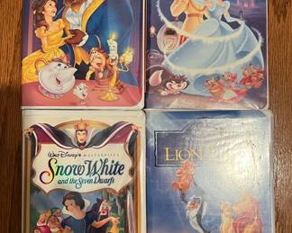 Disney VHS tapes