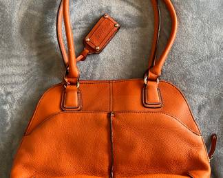 Tignanello leather handbag