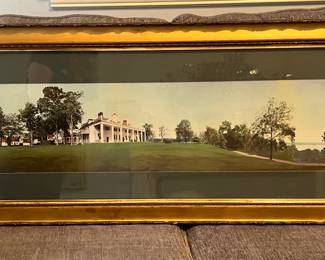 Framed print of Mount Vernon