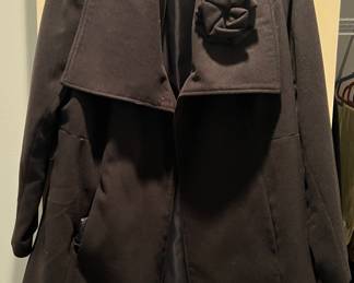 Black shift coat