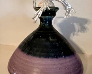 Handmade pottery signed by artist