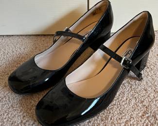 Clarks patent leather shoes (size 10)