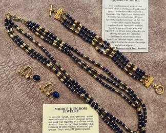 The Museum Company "Middle Kingdom Jewelry" set