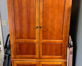 Entertainment cabinet (used as a pantry)