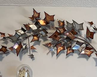 Large metal wall art