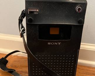 Vintage Sony cassette recorder