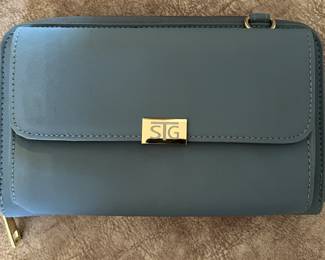 STG light blue wallet