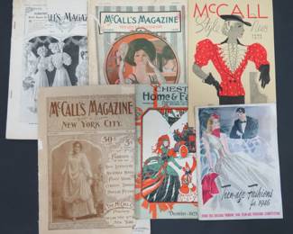1900-1940's magazines