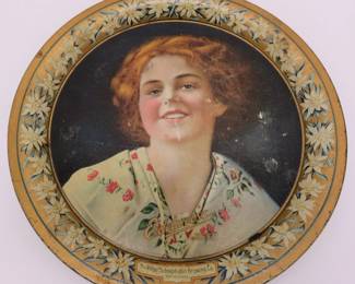 Edelweiss advertising beer tray