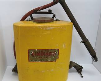 Smith Indian fire extinguisher with brass nozzle