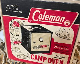 Coleman Fold Away Camp Oven in Original Box