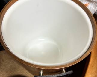 Mid Century Modern Wooden Ice Box