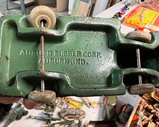 Auburn Rubber Corp - Rubber Green Truck Toy
