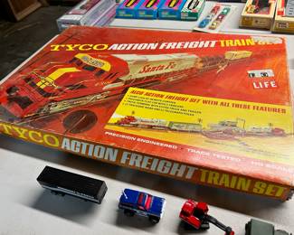 Tyco Action Freight Train Set