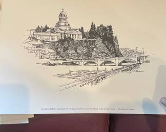 Assortment of Prints of Washington City Scapes and Nature