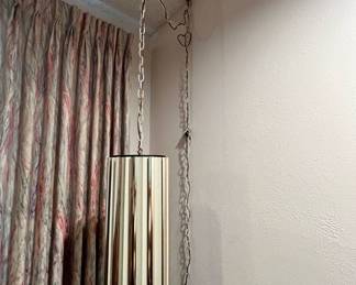 Brass Tubular Pendant Light