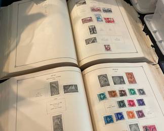 Assortment of Stamps, Stamp Books