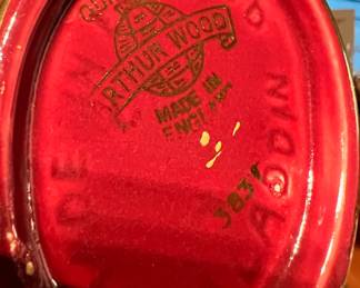 Arthur Wood Aladdin Red/Gold Teapot