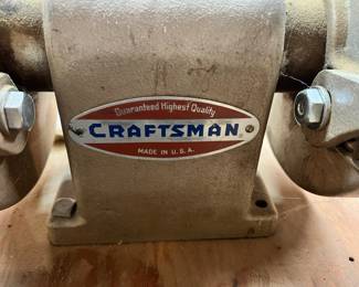 Sears Craftsman Bronze Bearing Belt Grinder