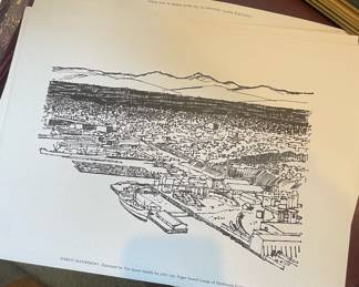 Assortment of Prints of Washington City Scapes and Nature