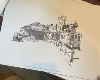 Assortment of Prints of Washington City Scapes and Nature