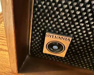1960's Sylvania Wood Cased Speaker