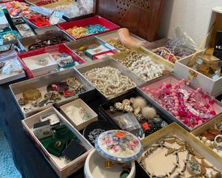 Assortment of Costume Jewelry 