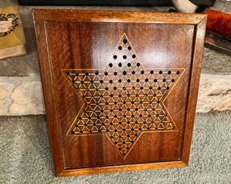Wooden Chinese Checkers Board