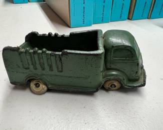 Auburn Rubber Corp - Rubber Green Truck Toy