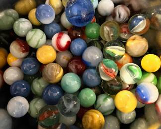Assortment of Glass Marbles